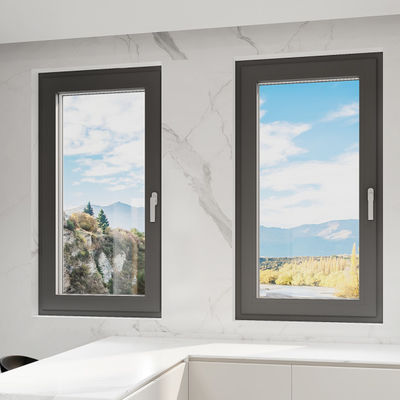 ปรับปรุงห้องพักเปิดออกหน้าต่าง Casement การติดตั้งง่าย