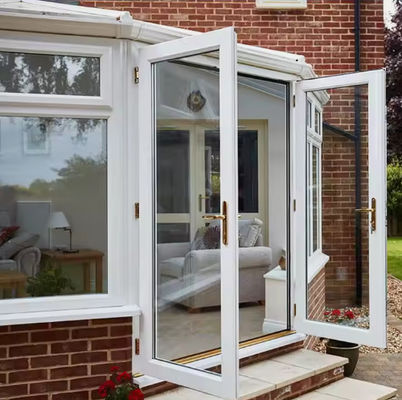 ประตูสวิงอัลลูมิเนียมที่กําหนดเอง ประตูสวิงโลหะ anodizing ระยะยาว