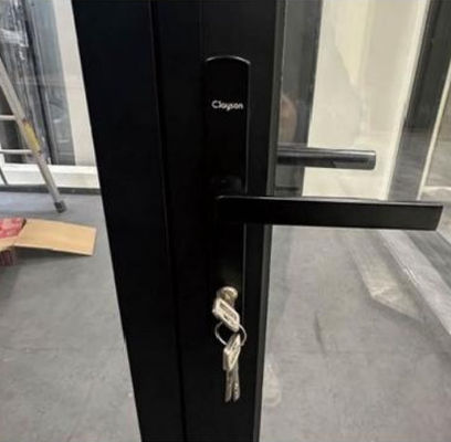 ประหยัดพลังงาน ประตูพับอลูมิเนียม ประตูพับกระจกแบบหนา