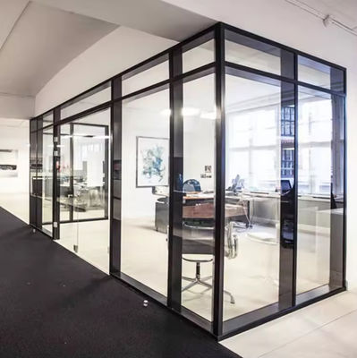 โรงพยาบาล Glass Partition ผนังกันสนิม เสียงปิด Office Partitions