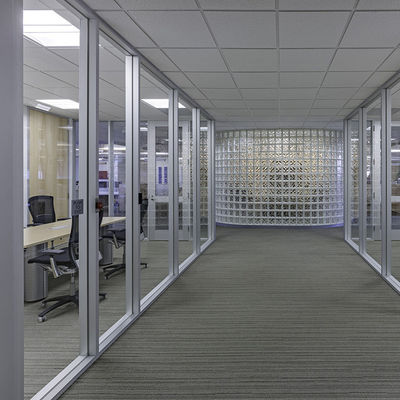 กรอบโปรไฟล์อลูมิเนียม ผนังแยกกระจก