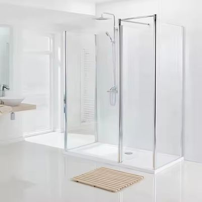 ประตูแยกกระจกภายใน ขนาดกระจกหนา 1.4 มม และอายุการใช้งาน 50 ปี