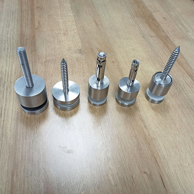 ระบบราวกันตกกระจกแบบปรับได้ สแตนเลสสตีล 304/316 พร้อมเส้นผ่านศูนย์กลาง 30 มม./42.4 มม. สำหรับกระจกขนาด 8-12 มม.