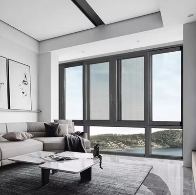 ราคากลางอัลลูมิเนียมกันเสียงกระจกเลื่อนด้วยกระจกกันเสียง