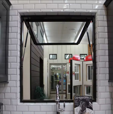 ความปลอดภัยสูงโครงกรอบอลูมิเนียม หักและหันหน้าต่างกับ Awing เดียว