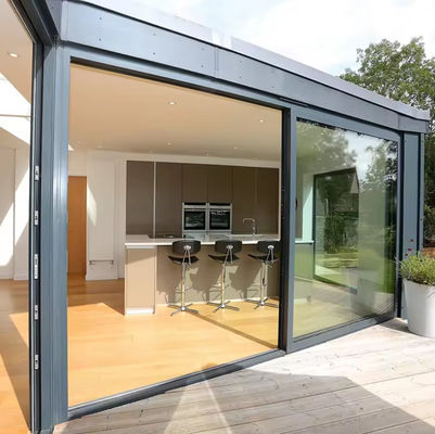 ประตูเลื่อนอัลลูมิเนียมแบบหนัก ประตูเลื่อนระเบียงกระจกหมัก