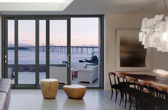 ปรับปรุงขนาดใหญ่สไลด์กล๊าส Patio ประตู