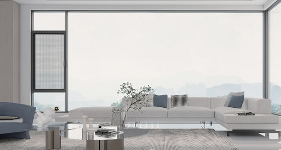 ประหยัดพลังงาน อลูมิเนียมสวิงหน้าต่าง กระจกกระจกกระชับกระจกด้านนอก