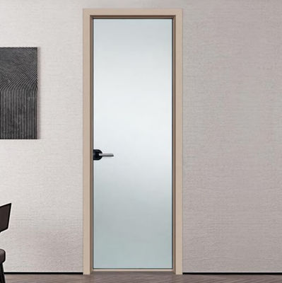 ประตูสวิงอลูมิเนียมกันฝุ่น ประตูสวิงโลหะเคลือบปูน