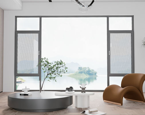 ปรับปรุงห้องพักเปิดออกหน้าต่าง Casement การติดตั้งง่าย