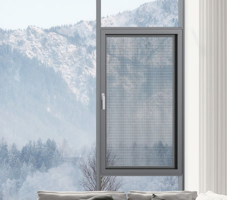 ปรับปรุงห้องพักเปิดออกหน้าต่าง Casement การติดตั้งง่าย