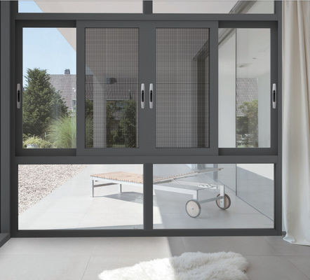 กระจกเลื่อนอัลลูมิเนียมเพื่อป้องกันแมลง