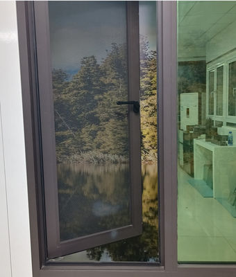 หน้าต่างสวิงอัลลูมิเนียมที่มีแฟชั่น หน้าต่างเปิดออก