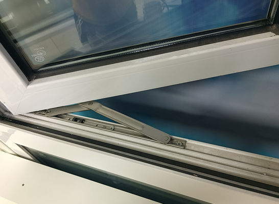 โปรไฟล์อลูมิเนียม Casement โรงแรมสวิงหน้าต่างกระจก laminated สําหรับการอาศัย