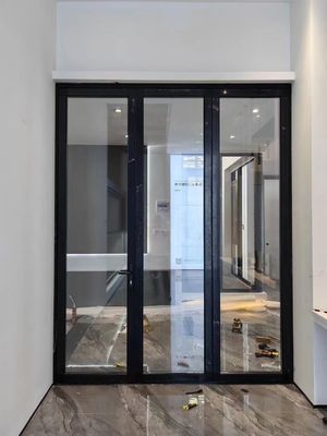 ประหยัดพลังงาน ประตูพับอลูมิเนียม ประตูพับกระจกแบบหนา