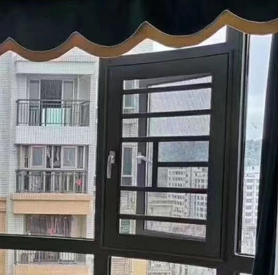 น้ํากันอัลลูมิเนียมสวิงหน้าต่าง กระจก laminated หน้าต่างสวิงเปิด