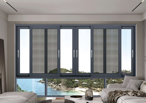 เปลี่ยนหน้าต่างเลื่อนอัลลูมิเนียมที่สามารถปรับแต่งได้