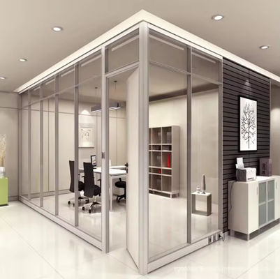 โรงพยาบาล Glass Partition ผนังกันสนิม เสียงปิด Office Partitions