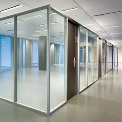 โรงพยาบาล Glass Partition ผนังกันสนิม เสียงปิด Office Partitions
