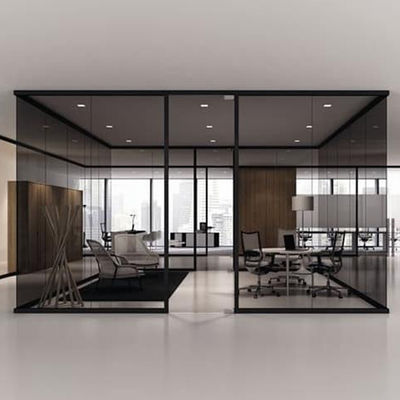 กระจกสีสี ภายใน กระจกส่วนแบ่ง ใช้ในบ้านกับกรอบอลูมิเนียม