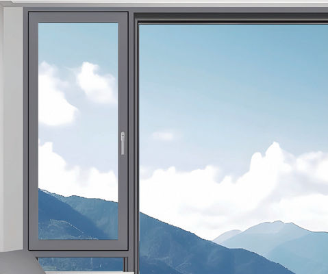 ประปาอัลลูมิเนียมลมหันหน้าต่าง ประหยัดพลังงานและการบํารุงรักษาง่าย