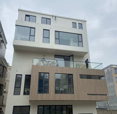 SZG อัลลูมิเนียมและกระจกยืดหยุ่น Railing การติดตั้งง่าย ปรับแต่ง