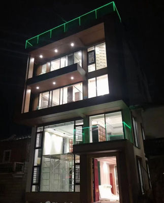 SZG อัลลูมิเนียมและกระจกยืดหยุ่น Railing การติดตั้งง่าย ปรับแต่ง