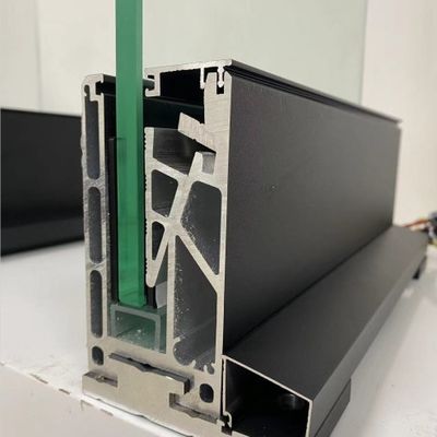 ระบบรางตัว U กระจกนิรภัย 800-1200 มม. พร้อมราวบันไดอะลูมิเนียมเพื่อความปลอดภัยและความสวยงาม