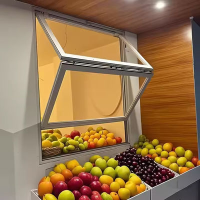 กล่องพับอัลลูมิเนียมที่มีระบบกันเสียง กระจกคู่และกระจกแข็ง