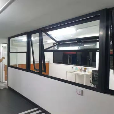 ประปาความร้อน หน้าต่างอลูมิเนียมพับได้ เพื่อกันเสียงและกันเสียงดี