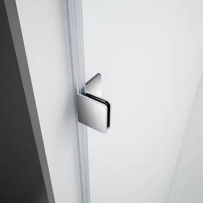 ประตูน้ําอัดน้ําและแอนโดลิสต์สไลด์น้ําอาบน้ําในกรอบสแตนเลสที่มีกระจก