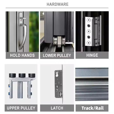 อลูมิเนียมกันเสียงและกันน้ํา โยง Bi ประตูพับ