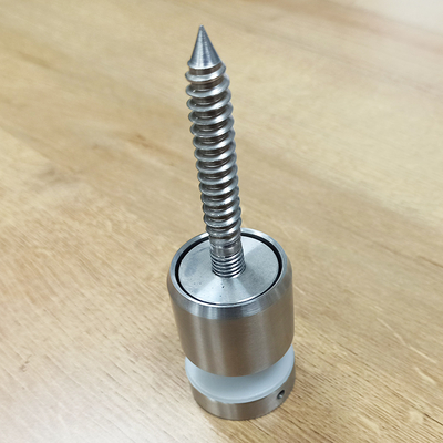 สแตนเลสสตีลปรับได้ 304 316 มาตรฐาน ติดผนัง สำหรับราวบันไดระเบียงกระจก