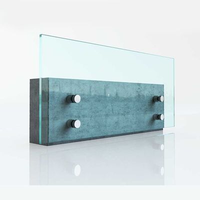 สแตนเลส Standoff มอนท์พานล์ถือ Bolts ฮาร์ดแวร์สําหรับบันไดกลางแจ้งระเบียง