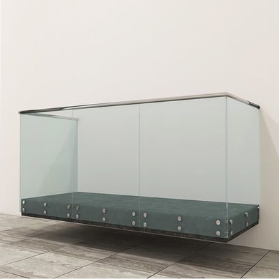 304 316 สแตนเลส สต๊อดฟ์กล๊าส ปิ้นการติดตั้ง Bolts การติดตั้งระบบ Railing