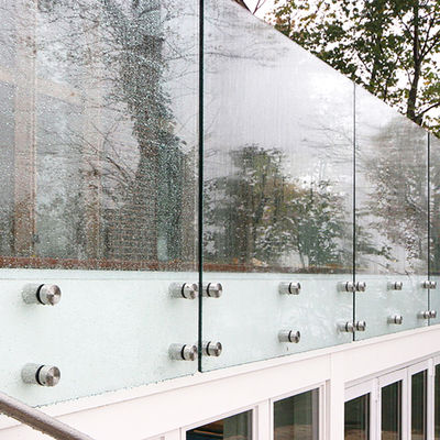 304 316 สแตนเลส สต๊อดฟ์กล๊าส ปิ้นการติดตั้ง Bolts การติดตั้งระบบ Railing