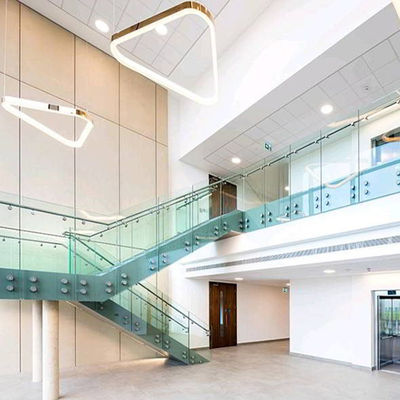 304 316 สแตนเลส สต๊อดฟ์กล๊าส ปิ้นการติดตั้ง Bolts การติดตั้งระบบ Railing