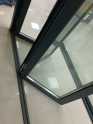 ประตูพับอัลลูมิเนียมที่ติดกันได้อย่างแข็งแกร่ง