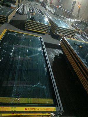 กรอบหนา ประตูแก้วพับ ภายในทนฝุ่น ทําความสะอาดง่าย