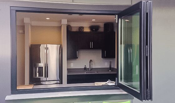 Durable Commercial And Residential Aluminium Double Glazing Foldable Windows