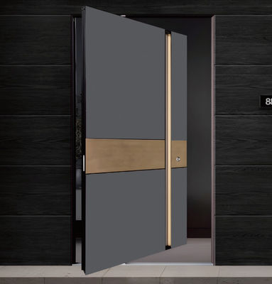 ความทนทานกับพายุพายุ ปิเวนต์ประตูอลูมิเนียมที่กําหนดเองด้วยกระจก laminated